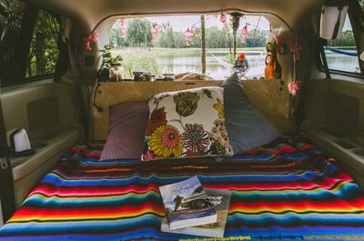 En mode lit pour 1 ou 2 personnes   © Le Baroudeur