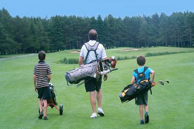 Golf en famille