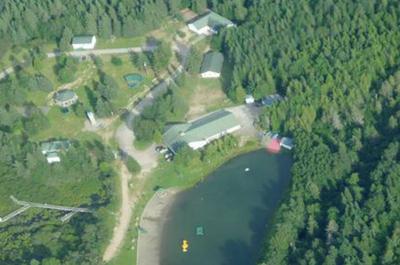 Vue aérienne du camp   © Camp Richelieu Vive la Joie