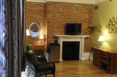 Chambre avec foyer