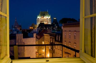 Vue de l'hôtel