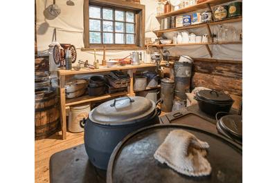 Cuisine au Chantier Gédéon   © Les Promoteurs d'Angliers Inc.