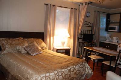 Motel cuisinette Un lit double