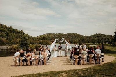Mariage sur la plage ou golf   © G.Desmarchais