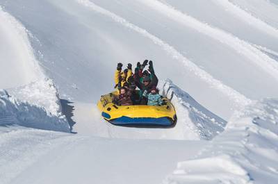 Rafting sur neige   © TQ/F.Gagnon