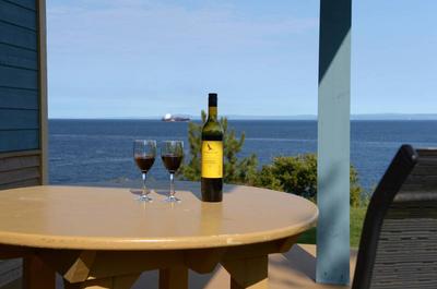 Vue de la terrasse   © N.Boisvert