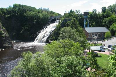 Chute principale et belvédère