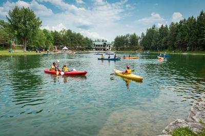 Kayak au centre de la nature