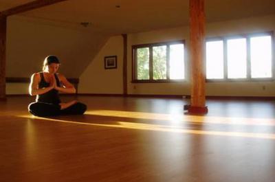 Studio de yoga   © Auberge La Grange Country Inn