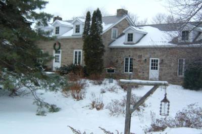 Le Domaine de la Templerie en hiver