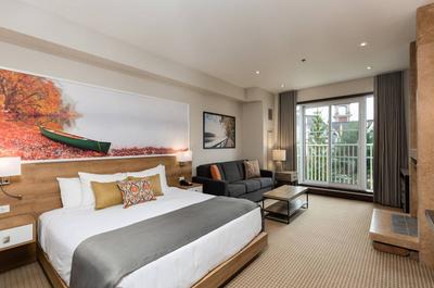 Chambre d'hôtel de luxe   © Station Mont Tremblant
