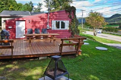 BBQ terrasse et foyer extérieur