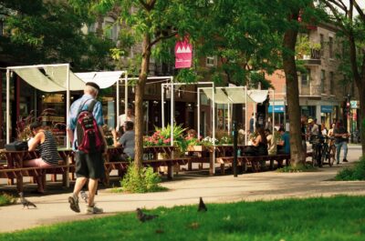 Une parenthèse estivale, l’Avenue du Mont-Royal en mode vacances!