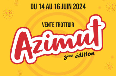 AZIMUT – La foire commerciale de la Promenade Masson sous le soleil de juin les 14, 15 et 16 juin!