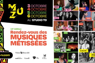 MUZ : Le rendez-vous des musiques métissées du 3 au 6 octobre 2024 au Studio TD