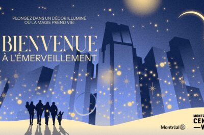 Pour la Saint-Valentin, allez à la découverte des illuminations hivernales du centre-ville de Montréal