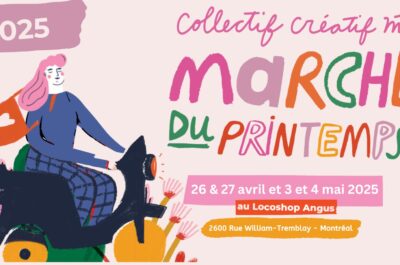 Acheter local au marché printanier du Collectif Créatif MTL! Une 11e édition réunissant plus d’une centaine d’artisan.e.s canadien.ne.s