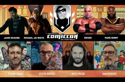 Des acteurs de Spawn et des lutteurs de la WWE ajoutés à la liste des invités de la 15e édition du Comiccon de Montréal!