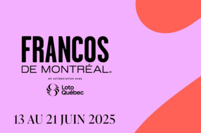 Rendez-vous aux Francos de Montréal pour la 36e édition!