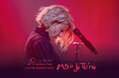 Marie-Jo Thério conclut sa tournée « La maline, 20 ans et quelques lunes »