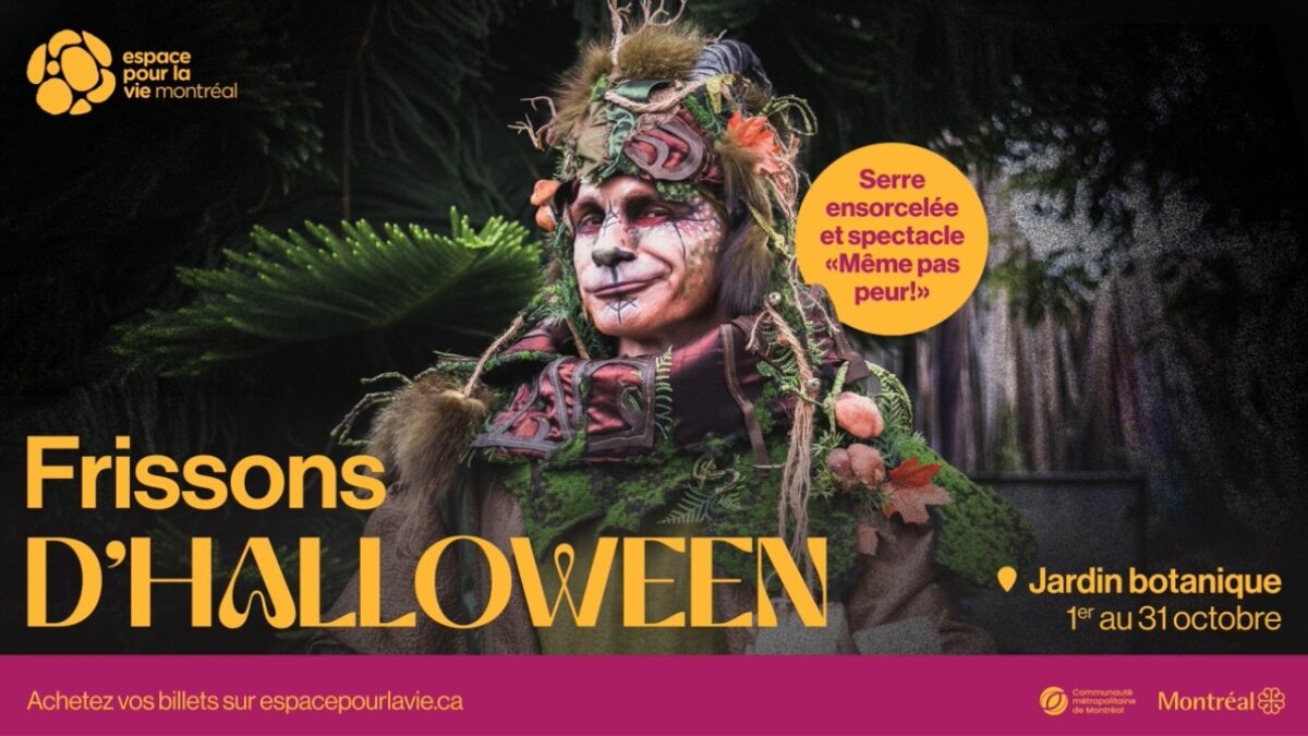 Frissons d'Halloween au Jardin botanique