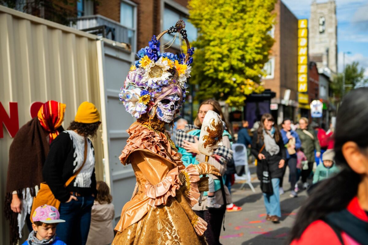 Massonloween sur la Promenade Masson