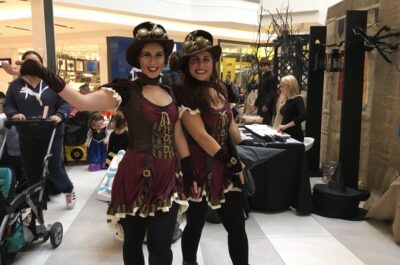 Personnages d'Halloween aux Promenades St-Bruno